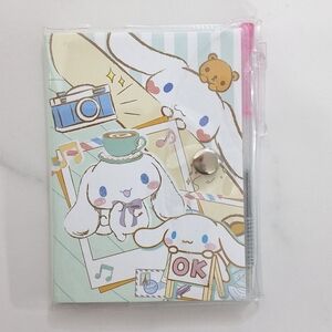 NEW Cinnamoroll Sanrio Cute Pocket Notebook And Pen Set